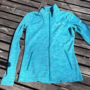 Official NBC PyeogChang 2018 Nike Women's Teal Full-Zip Active Jacket